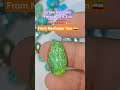 Natural 💎 and Authentic Green Hussaini Feroza available in all sizes (Contact us -+91 8951189610)