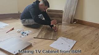 Making TV Cabinet From B and M