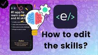 How to edit the skills on Enki-Learn to code? screenshot 3