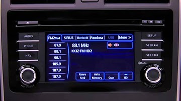 How to change audio and rear back up camera settings in the 2015 Mazda6