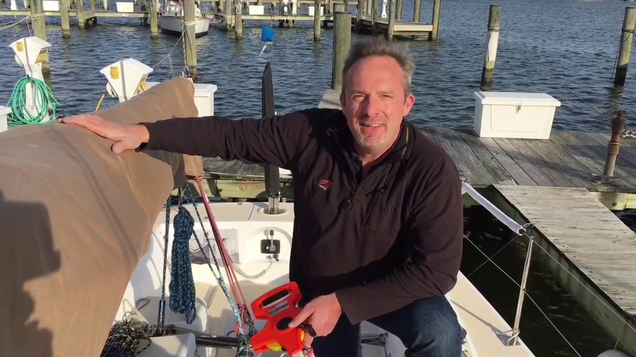 Measuring Sailboat Halyards Expert Advice YouTube