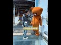 くまさんはみずからしょうじょをはしのむこうまでつれていってくれました❤️#shorts