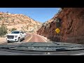 Amazing scenic drive through Zion National Park