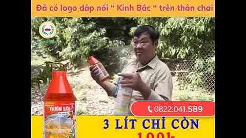 Vua Trừ Cỏ Sinh Học Thiên Lôi - Diệt Sạch Cỏ Dại Sau 1 Lần Phun