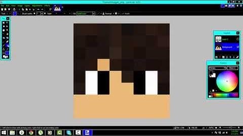 How-To-Make-A Minecraft Cartoon Face