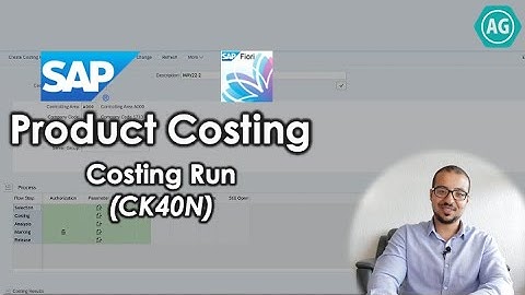 Product Costing: S4HANA FIORI Demo - Create Cost Estimate for Multiple Products (Costing Run CK40n)