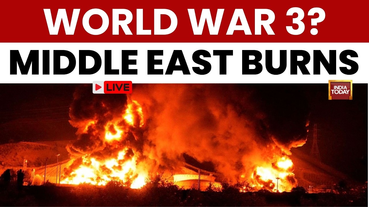 Iran-Israel War LIVE News: US-Iran War | Khamenei vs Trump | Iran vs Israel | Mid-East War News LIVE