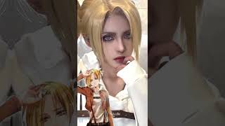 كوسبلاي انمي هجوم العمالقة .. #ترند #كوسبلاي #ميكاسا_اكرمان  #تصميمي #اوتاكو_للابد