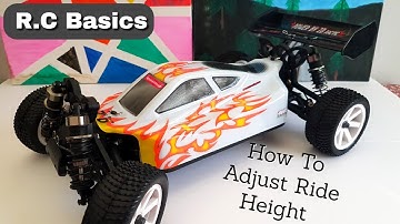 R.C Basics - How To Adjust Ride Height On A Rc Car