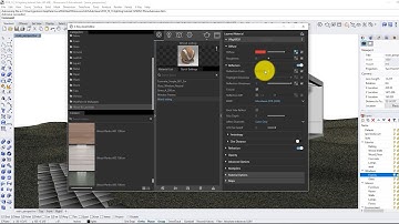 Vray for Rhino Tutorial _ creating and mapping materials