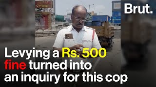 Levying a Rs. 500 fine turned into an inquiry for this cop by Brut India 119,224 views 14 hours ago 4 minutes, 4 seconds