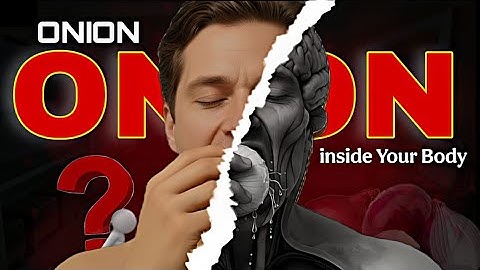 You Won’t Believe What Onion Does Inside Your Body 👁️ | 3D Human Body | Health Craft 
