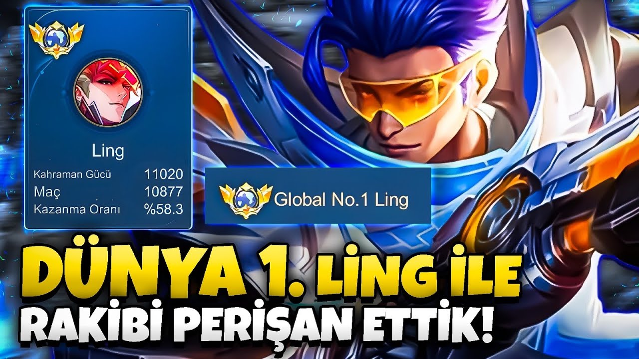 11.000 MAÇLI DÜNYA 1. LİNG İLE YÜCE MİSTİK LİGİNDE RAKİBİ PERİŞAN ETTİK! - Mobile Legends