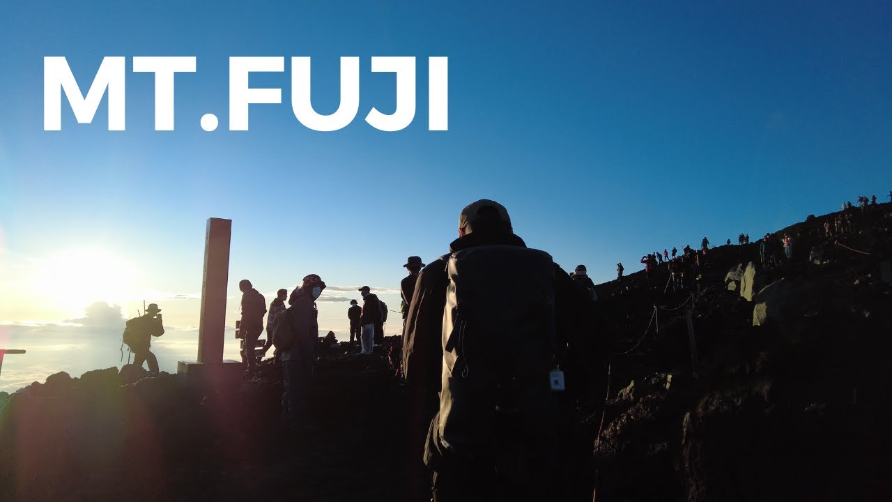 【VLOG#7】CLIMBING MOUNT FUJI 4K