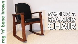 Making A Rocking Chair (Mid Century Modern) #KPWBCC2020