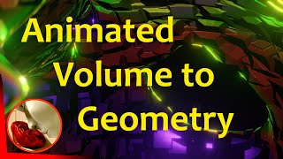How to Create a Volumetric Cube with Animated Noise and a Metallic Shader in Blender