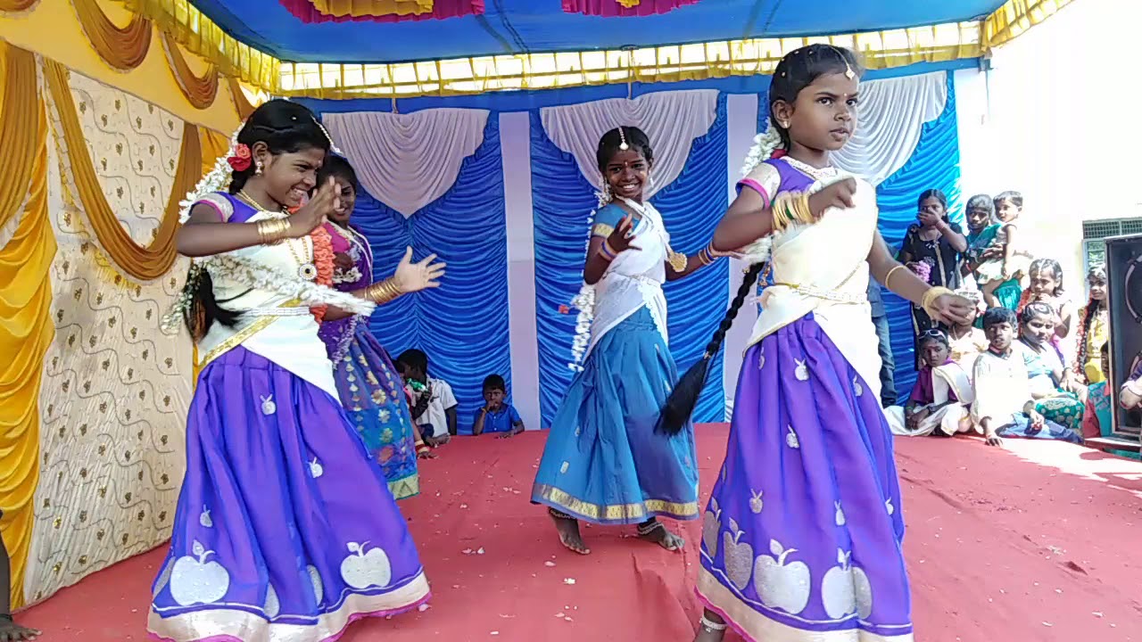 Chinna kayapakkam school girls dance