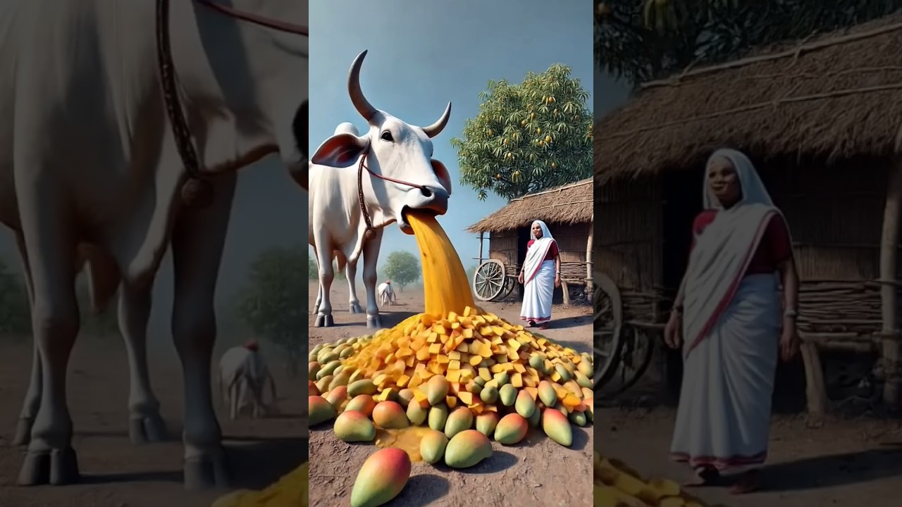 '' Gay lakhon litre aam ka juice deti Hai'' 😱 