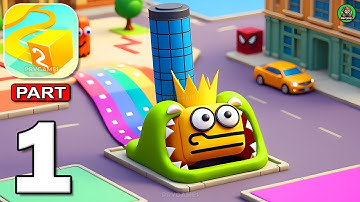 Paper.io 2 - Gameplay Walkthrough Part 1 - Create Your Zone (Android, iOS)