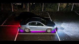 Modified Jaguar X-Type 2023. Halo Headlights, Halo tail lights, Custom lighting from X-Lytes 2023