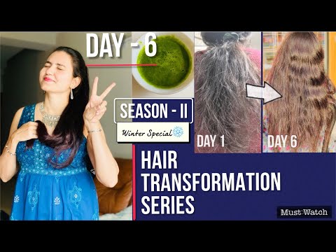 6 DAYS HAIR TRANSFORMATION SERIES : Fix Extreme THIN DRY DAMAGED HAIR to SOFT SILKY THICK in 1 Week