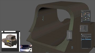 Maya | Hardsurface Modeling Kriss Vector AEG | Part 9