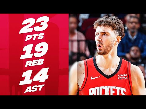 Alperen Şengün Shows Out Again In TRIPLE-DOUBLE Performance!🔥| March 6, 2024