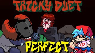 Friday Night Funkin' - Perfect Combo - Tricky Duet Mod + Cutscenes [HARD]