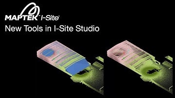 New tools in Maptek I-Site Studio