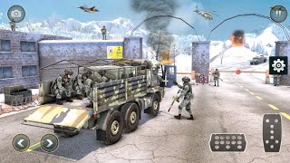 Army Truck Driving Games 2021 - Cargo Truck 3D - Army Games - Truck wala Game - Android gamePlay screenshot 5