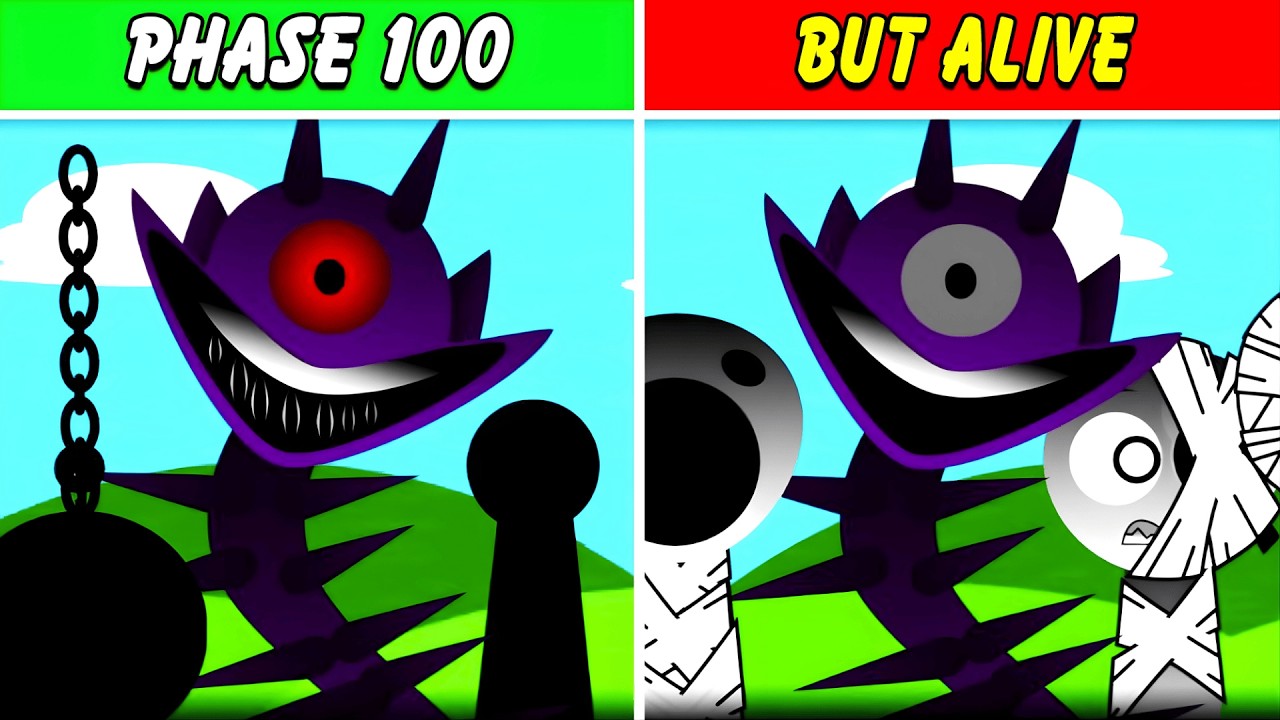 Incredibox Sprunki: Phase 100 Official Project But Alive Version (Best Mod)