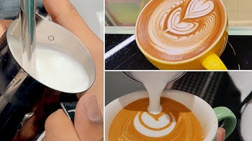 POV- Basic Latte Art Tutorial 2024 | A Step-by-Step Guide to Beginners Barista | Barista Ali