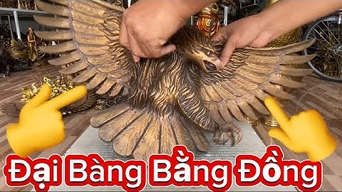 Đại bàng bằng đồng _ Đỉnh ti hưu bằng đồng _ Đồ đồng xưa. #độclạcầnthơ #doco