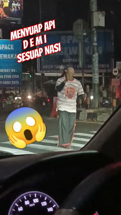 DEMI SE-SUAP NASI MENYUAP API 😱😱 #sirkus #sesuatudijogja #atraksi