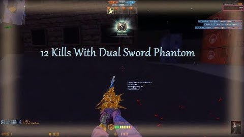 CSNZ - 1 Round with Dual Sword Phantom Slayer (12 kills)