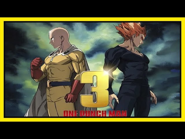 CONFIRMADO! 3ª Temporada de ONE PUNCH MAN foi ANUNCIADA! 