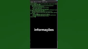 COMO VER SEU IP NO LINUX #linux #linuxterminal #linuxcommands