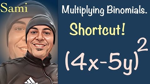 Shortcuts | Square a binomial Fast Without Foiling.