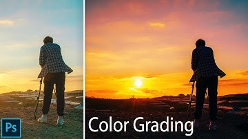 Cinematic Color Grading Effect in Photoshop in Hindi | Photo Editing