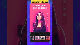 JOSH : SHORT VIDEO APP #shorts #josh screenshot 3