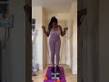 Day 19/90 weight loss challenge using the mini stepper. Link: https://linktr.ee/ucy_jay #fitness