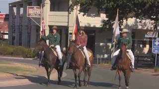 Australia Day Flag Raising Ceremony and Cannon Salute