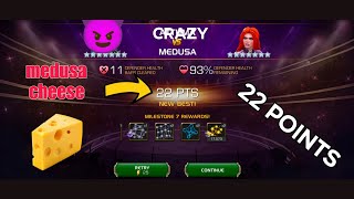 Best Medusa Cheese 22 Points With Rank 2 Apex Coliseum - Mcoc