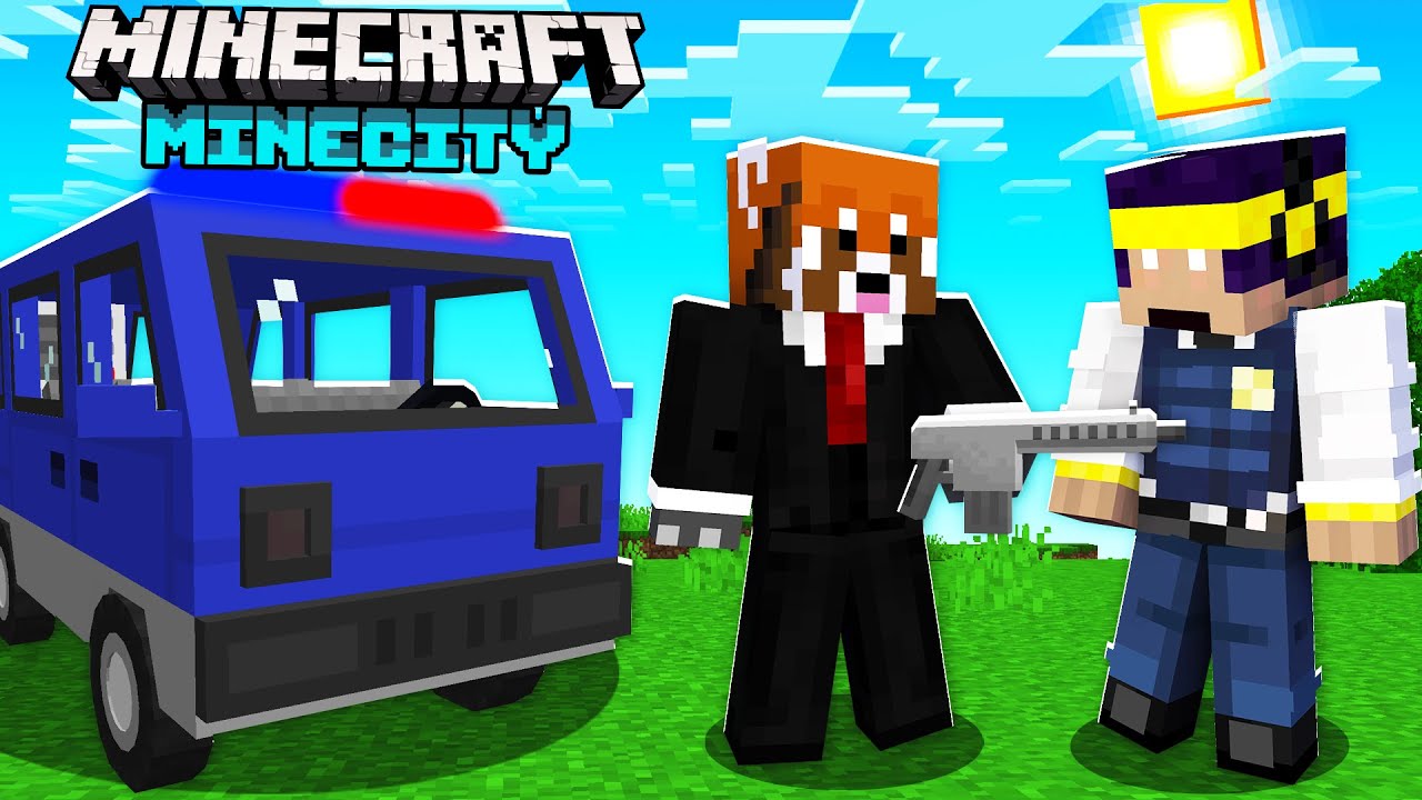 M-au luat IN POLITIE pe MineCity !!! Voi fi un agent bun ?