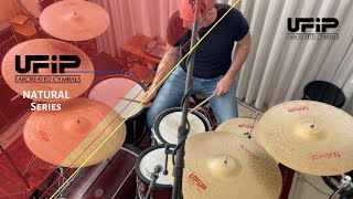 UFiP Cymbals Natural Series sound walkthrough | Itzik Cohen Drums