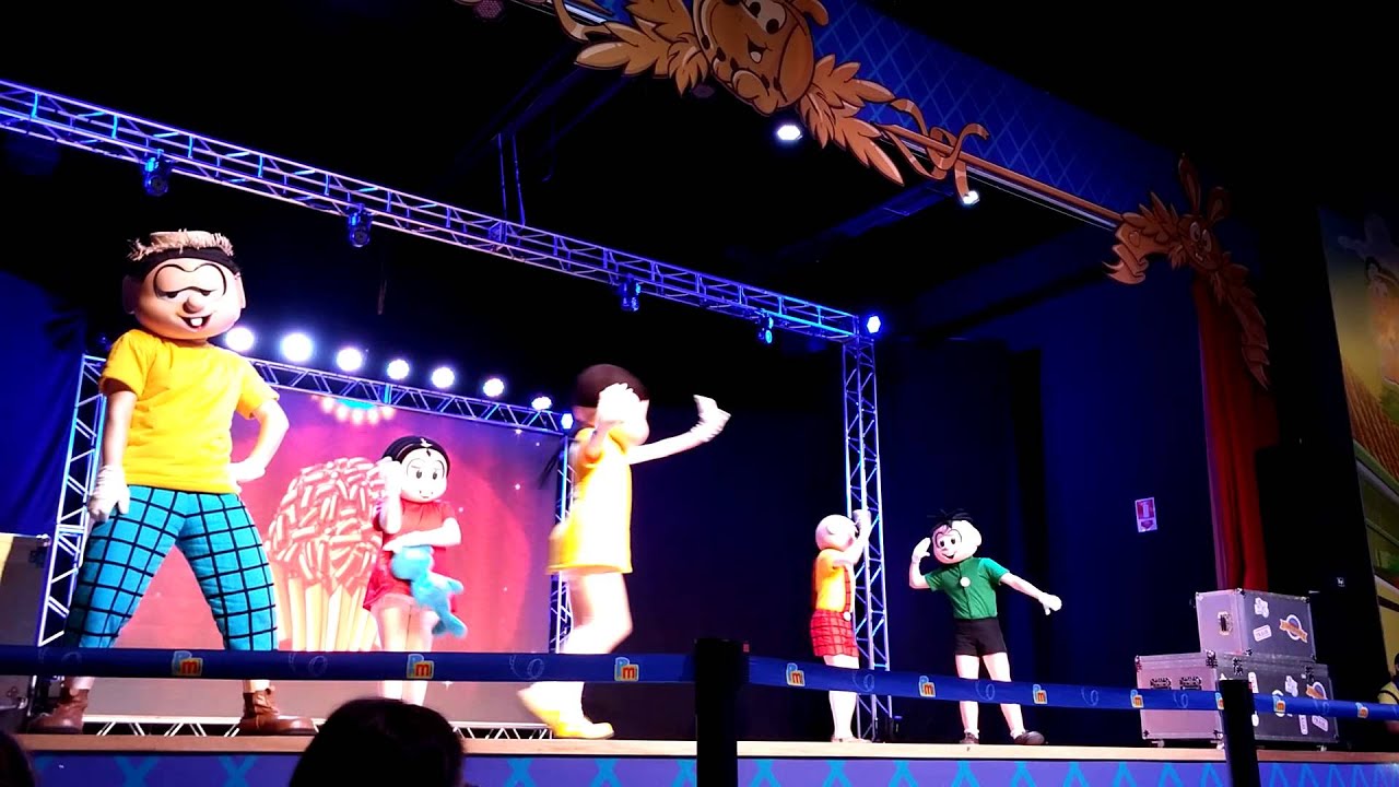 Escola Amor à Vida no parque da Mônica