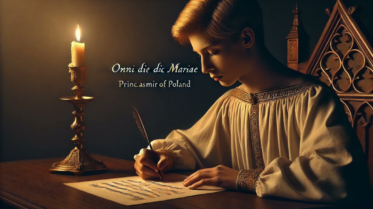 Santo del día junto a la Virgen del Pilar  San Casimiro  4 de marzo