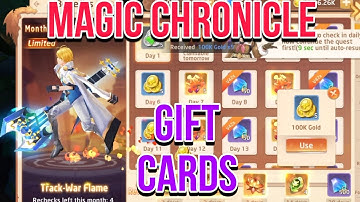 Magic Chronicle: Isekai RPG  Gift Codes 2024!