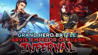 Fire Emblem Heroes - Grand Hero Battle - Arvis (Infernal)