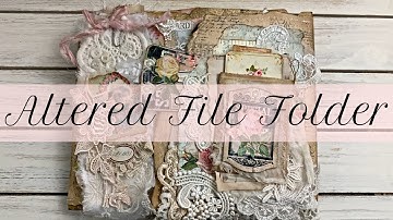 Altered File Folder | Crafty Me Shop Design Team